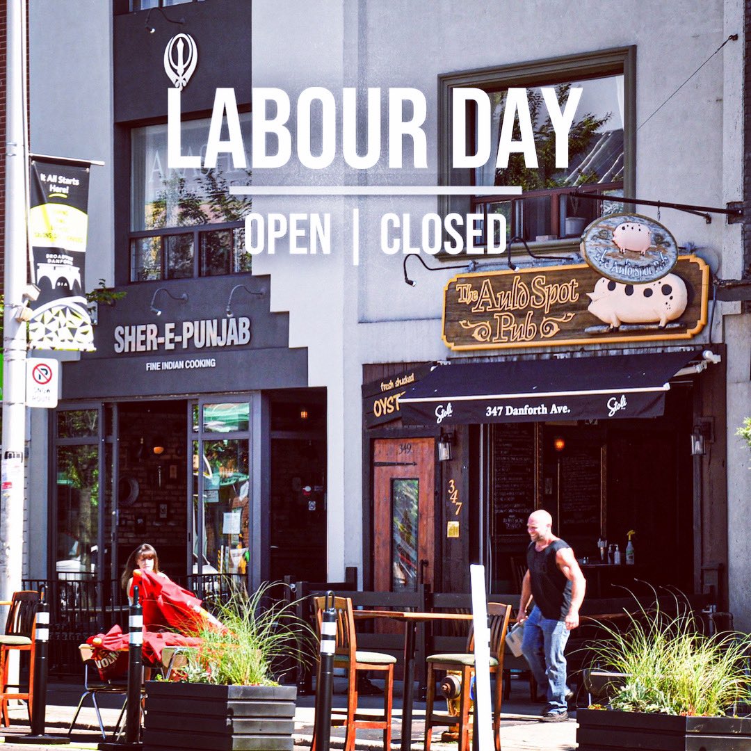 BroadviewDanBIA's tweet photo. Happy Friday!!! The #longweekend is upon us!
For those of you sticking around this weekend, keep your 👀 on our feed for who is Open /Closed this wknd.
We look forward to seeing you #onthedanforth this weekend! Have a lovely #labourdayweekend everyone!!
@TABIANews #Toronto https://t.co/QwOFC9sMgn