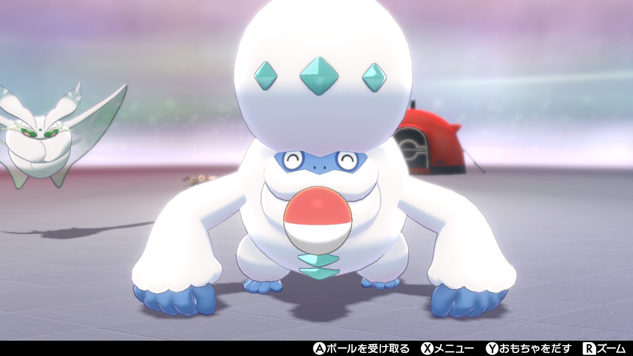 そーら 進化したミロカロス見に来たのに ボール持ったヒヒダルマの笑顔に癒された 笑 ポケモン剣盾 Nintendoswitch T Co Cpw93qlm38 Twitter