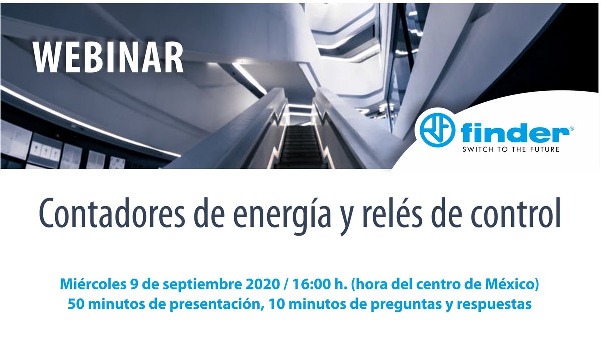FinderMx's tweet photo. ¿Conoces las fallas más comunes de los sistemas trifásicos? ¿Sabes cuánta energía eléctrica se utiliza en tu proceso?
Entérate de esto y más en nuestro webinar.
Regístrate aquí: https://t.co/h35Du9ao3W
#Finder #SwitchToTheFuture #relesdecontrol #contadoresdeenergia #webinar https://t.co/WNWeAx8zoE