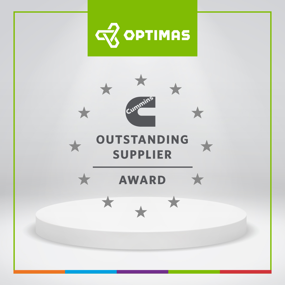 Optimas_S's tweet photo. We recently received the Outstanding Supplier Award from our Global Customer, @Cummins. It is an honor to be highlighted as a supplier who has gone above-and-beyond to support Cummins during the #pandemic. We are so proud of our hard-working team who makes it happen. 💚
#Optimas https://t.co/GfXrVPo5zm