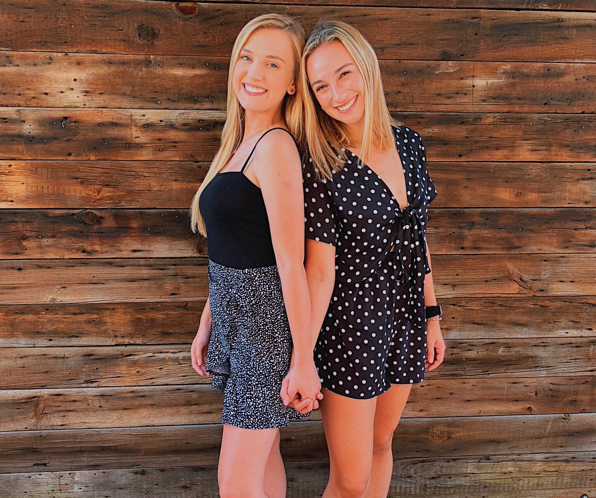 Just a couple of girls with big goals ✨