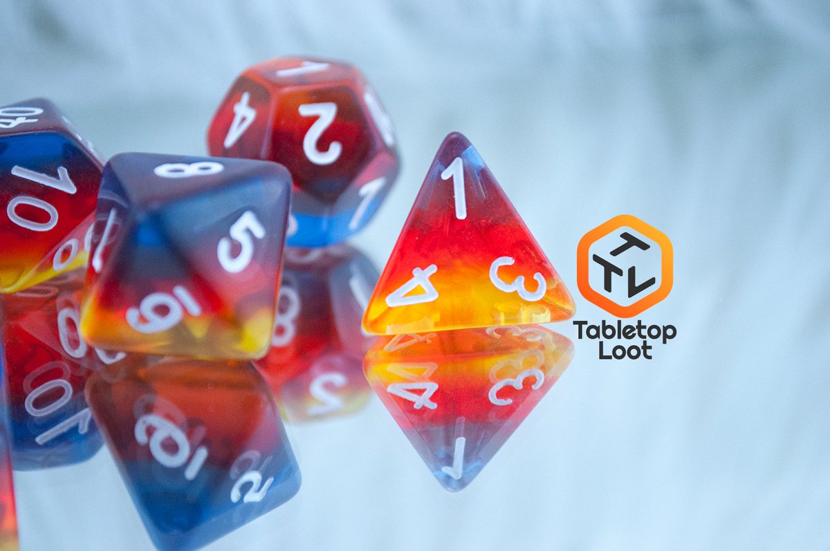 TabletopLoot's tweet photo. On September 1st we turned three years old!!
To celebrate, we're holding a pretty massive sale!
20% off ALL dice!
Spend $30 and get a FREE MYSTERY SET
FREE US SHIPPING on orders $30 or more!
Save on Dice trays and mugs too!
https://t.co/nC5NOK9Dfx https://t.co/A6wx1x6vYo