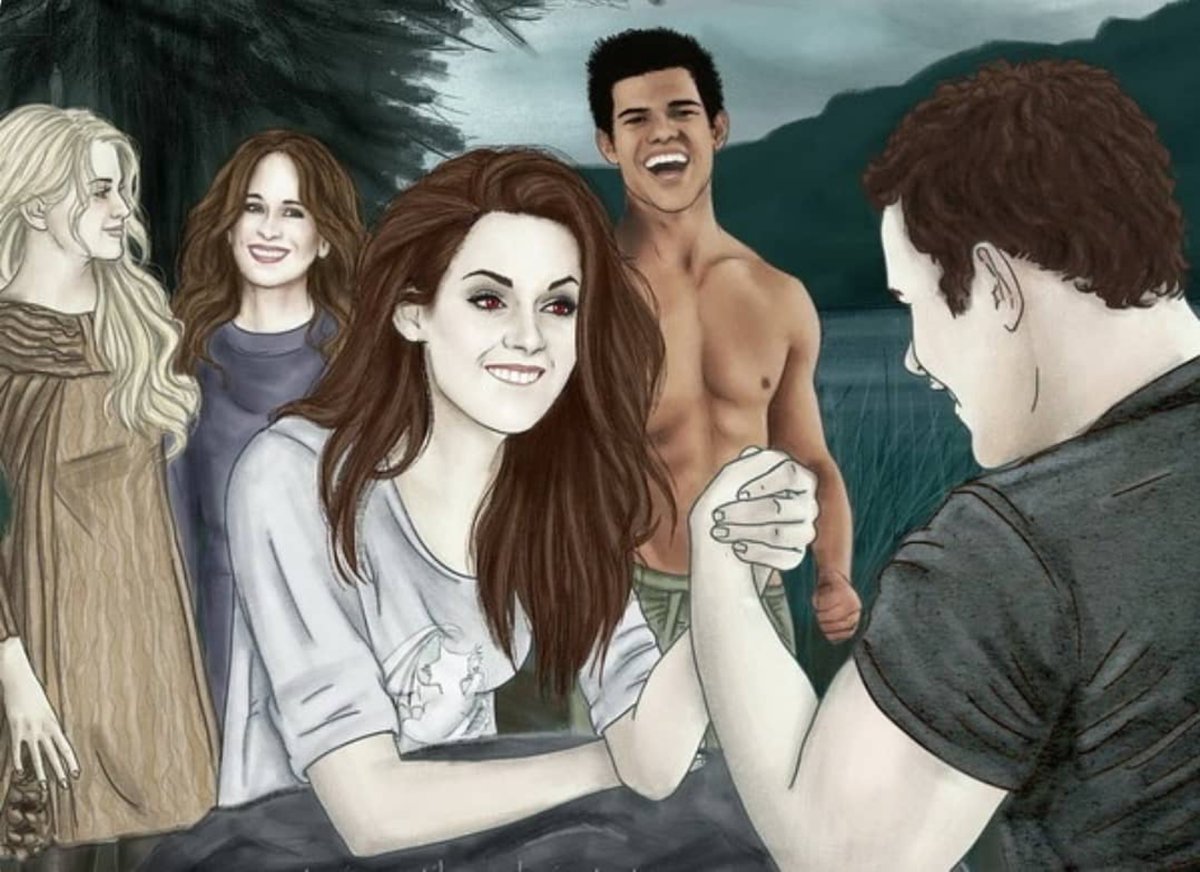 #FanArtFriday #Twilight ( by twilight_famjam Instagram) 