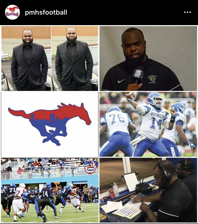 Welcome our new head football coach💙❤️welcome to the mustang family coach bryant‼️‼️
