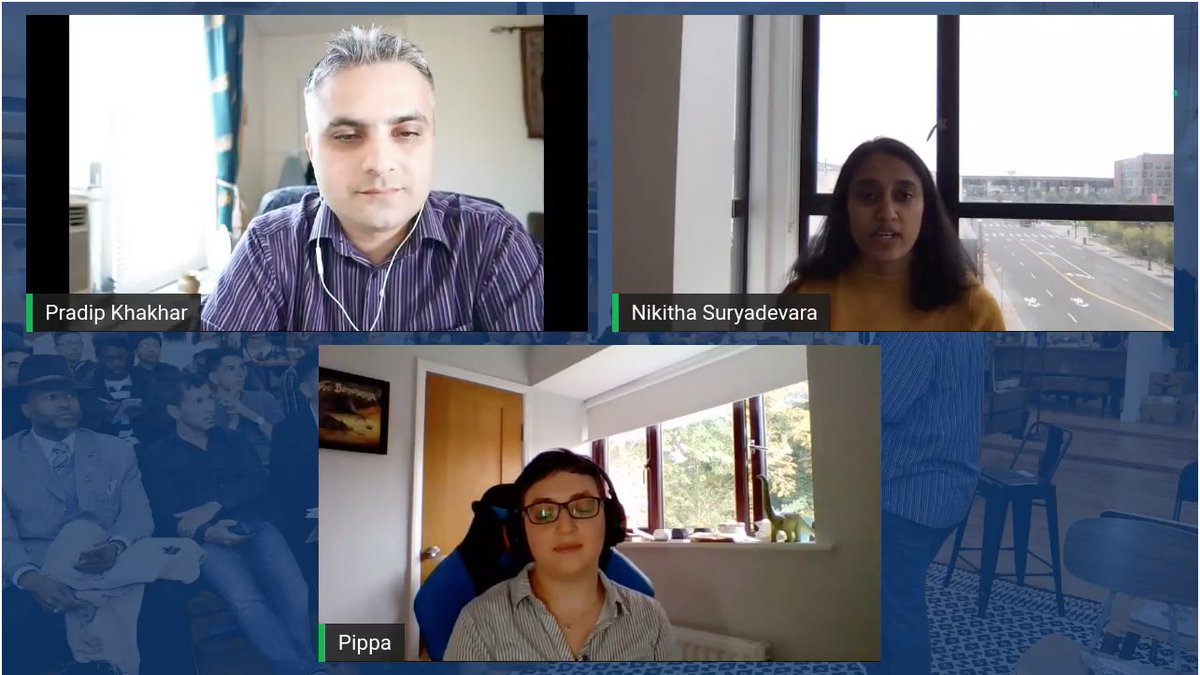 neeraj's tweet photo. From building virtualization software for Fortune 500 to answering when did Dinosaurs really die - Nikitha and Pippa are quite a panel on #prodmgmt. #productangle
Watch live: https://t.co/vqE0UE8XyQ https://t.co/qf8AmCrE6H