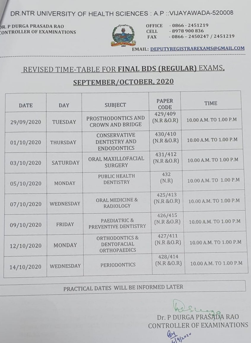 NSUIAndhra's tweet photo. On the request of @NSUIAndhra, APCC President @sailajanath garu had given a representation to VC of Dr.NTR University of Health Sciences requesting them to postpone MBBS &amp; BDS exams amidst corona crisis. As a result of it exams for BDS final year students have been postponed. https://t.co/au1zq2YBTV