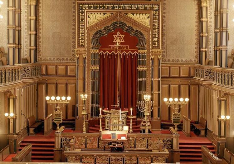 The Great Synagogue was built in 1870 in Stockholm.Another great example of Moorish Revivalism.