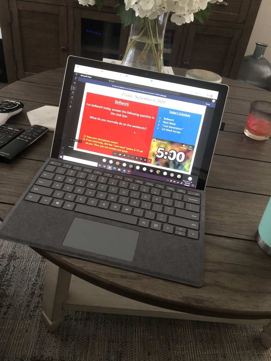 MRSRUSSSMITHELA's tweet photo. Thank you @seansamon for allowing me to participate in your virtual classroom! 

Kudos on the formative checks throughout the lesson, the connections you supported Ss in making, &amp; the positive relationships being cultivated. #R1 #RestartStrong 

@R1SecondaryEd @CraytonMiddle https://t.co/L55rEQrL6m