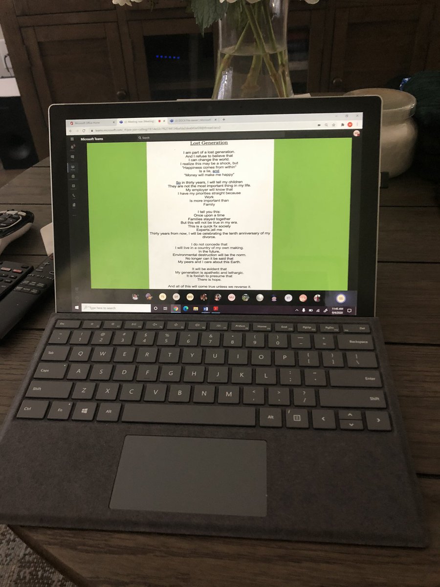 MRSRUSSSMITHELA's tweet photo. Thank you @seansamon for allowing me to participate in your virtual classroom! 

Kudos on the formative checks throughout the lesson, the connections you supported Ss in making, &amp; the positive relationships being cultivated. #R1 #RestartStrong 

@R1SecondaryEd @CraytonMiddle https://t.co/L55rEQrL6m