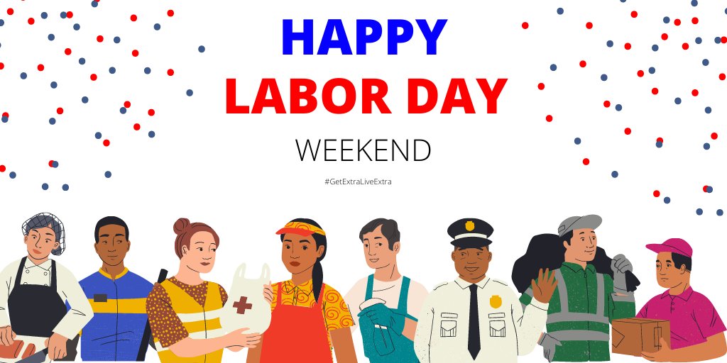 ExtraHourz's tweet photo. Happy #LaborDay ! 🇺🇸
Enjoy a #WellDeserved free time 😄
Thank You for your hard work in our community 🧑💼👩💼
#GetExtraLiveExtra
https://t.co/Bq9tNZaXXd
#ExtraHourz #Jobs #jobsearch #InstantJobs #FlexibleJobs #hiring #DailyJobs #gele #workextra #gig #gigs #ondemand https://t.co/xitBAS4b5I
