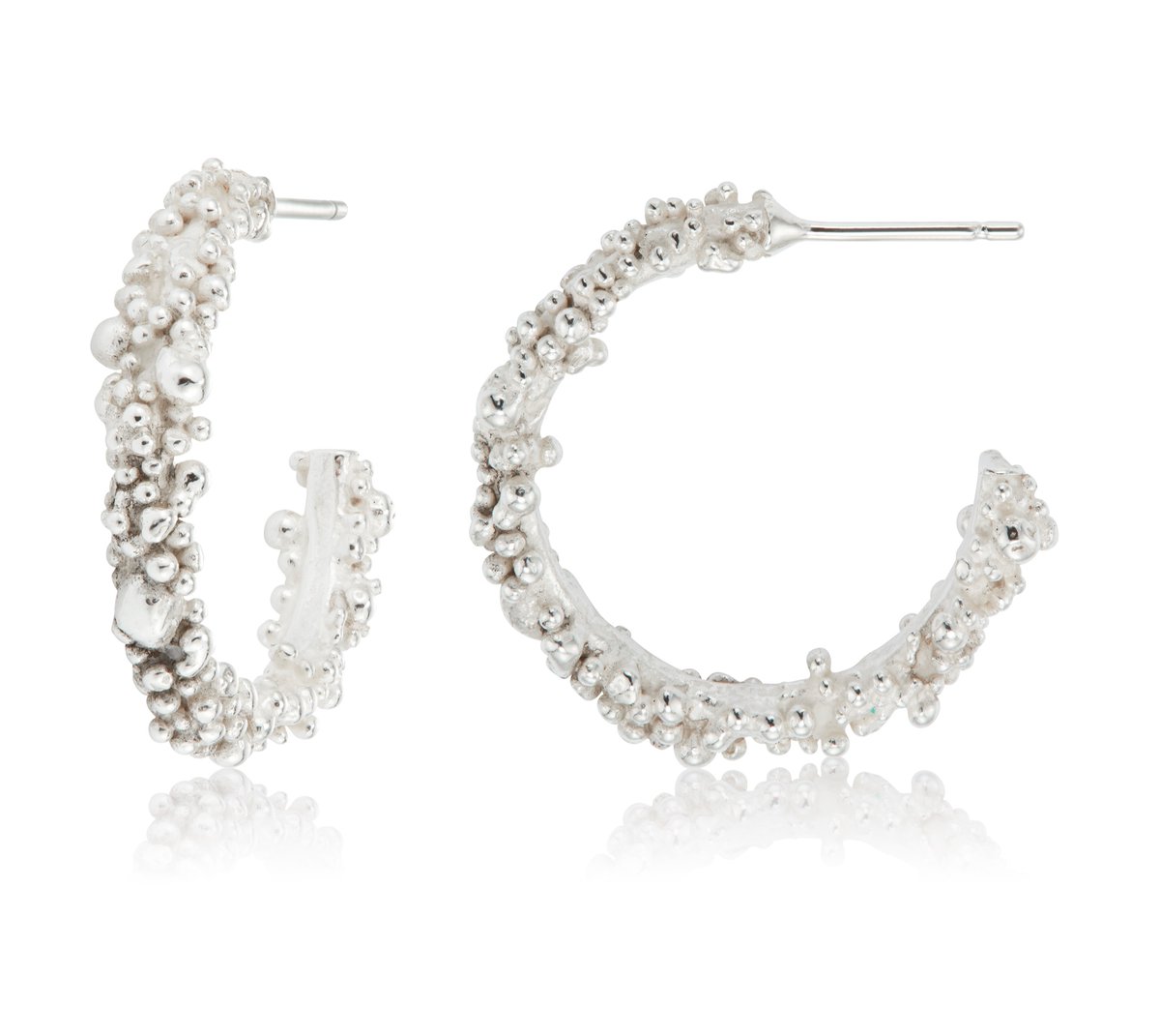 ScratchLDN's tweet photo. So “earrings” is trending? Hold my beer.... our Atlantis earrings, handcrafted with individual silver granules. Inspired by the deep underwater. These would look good on you. #earrings https://t.co/7Jqrq30EuQ