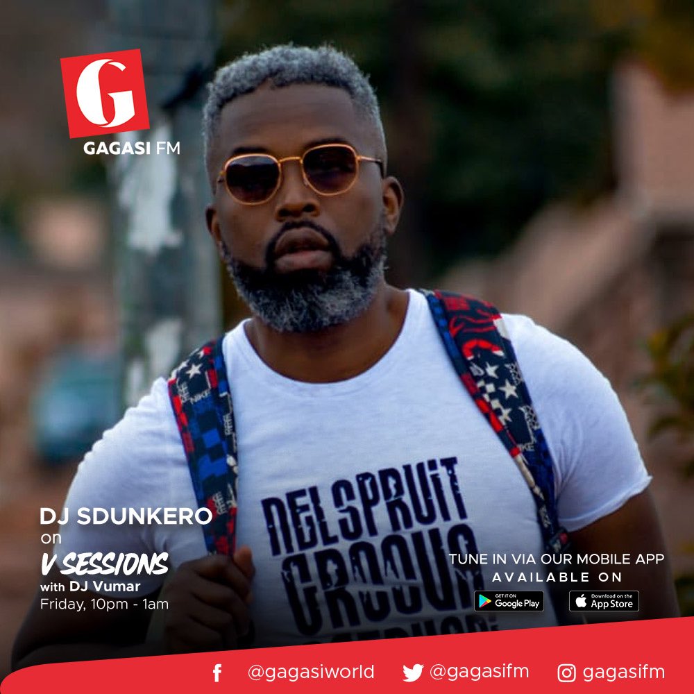 Tonight <a href="/gagasifm/">Gagasi FM</a> iVSessions iphethe the legendary <a href="/djsdunkero/">DJ Sdunkero-Sir Groova</a> in the mix 📻 🔥, join us from 10pm kuzobamnandi 📻📻