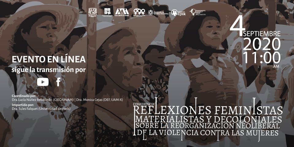 uamceux's tweet photo. ¡Está iniciando "Reflexiones feministas, materialistas y decoloniales sobre la reorganización neoliberal de la violencia"!
Participan: #JulesFalguet #MónicaCejas #LucíaNuñez
¡Síguelo en #CEUXTV!
https://t.co/9kQXYb526k https://t.co/p8YJJIAuRC
