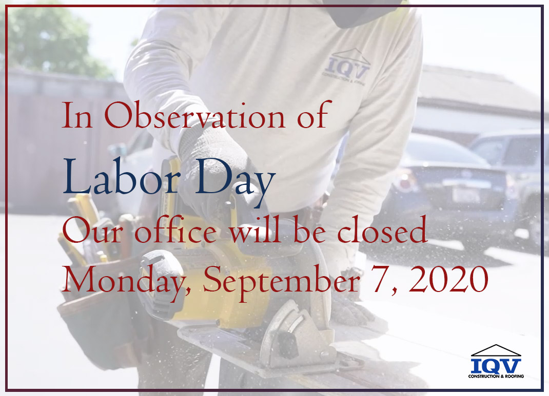 IQV_Chat's tweet photo. Happy Friday! Who is ready for a 3 day weekend? We hope you have a great weekend with your love ones. Stay safe!

IQV will be closed on Monday , Sept 7 in observance of Labor Day. We will resume as usual Tuesday, Sept 8th.

#iqvconstruction  #laborday #constructionindustry https://t.co/CqJs3pr6Q0