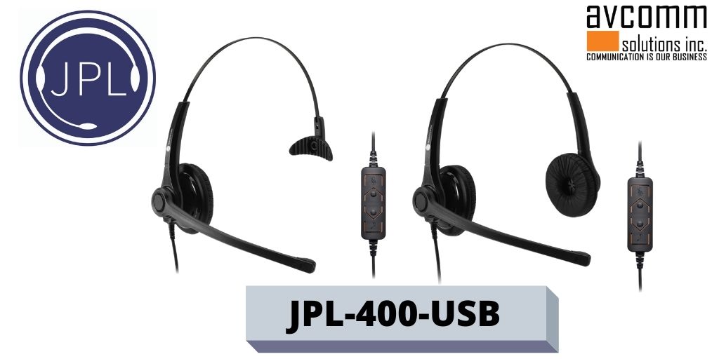AvcommSolutions's tweet photo. All-in-one corded USB headsets from JPL offer plug-and-play convenience for all-day calls:
Mono: https://t.co/FkRWXr5m7Z
Duo: https://t.co/Mi4x6hG7oD
@JPLTELECOMUK #USB #callControls #cordedHeadsets #headsets #CommunicationIsOurBusiness https://t.co/YP98IJVQ8U