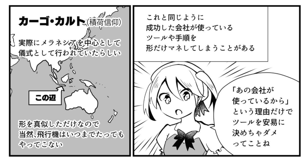 監視のあるある問題:
カーゴ・カルト・サイエンスって知ってる?

#マンガでわかるサーバー監視入門 の一部をチラ見せ!
9/12から #技術書典 9 https://t.co/pfUHFrjVlt にてオンライン頒布予定です
#わかばちゃんと学ぶ 