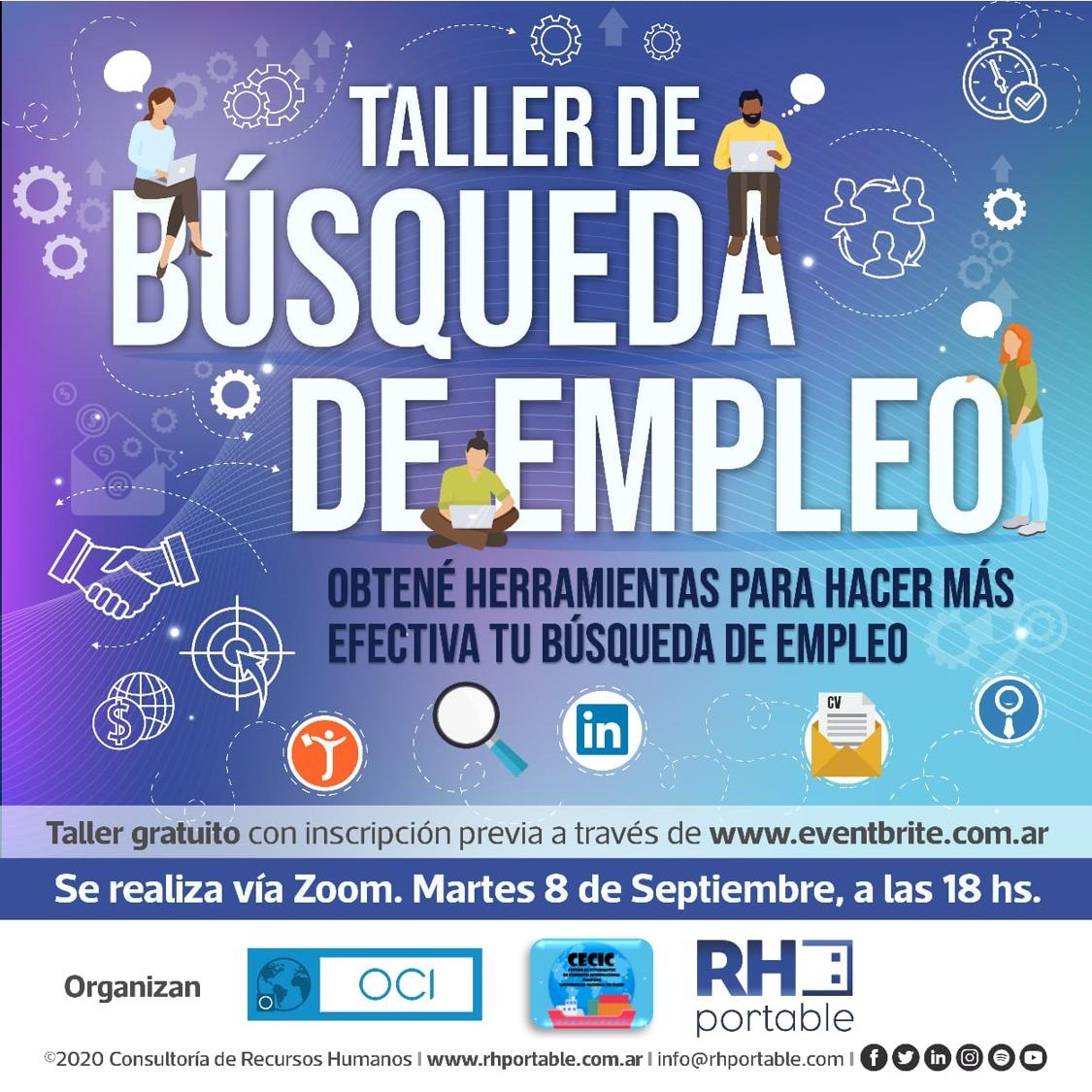 ÚLTIMOS CUPOS!!! busquedaempleounlu.eventbrite.com.ar