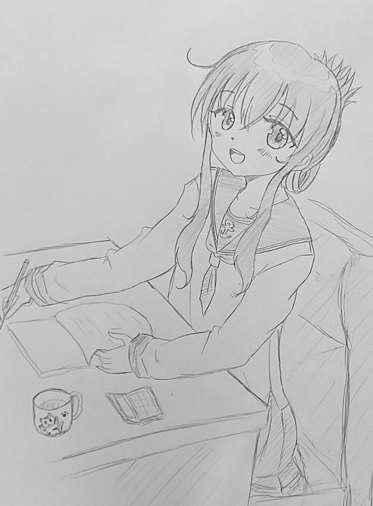 秘書艦の電ちゃんと共同作業する生活(。-ω-)

#毎日艦娘 