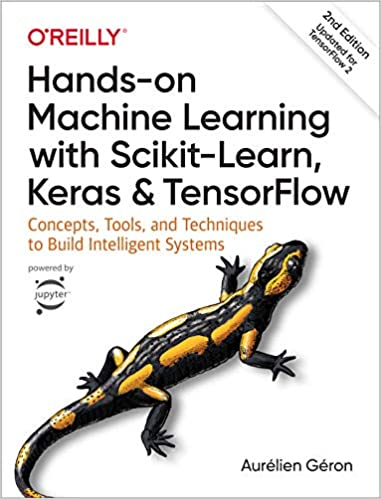 And here are three books:1. Hands-On Machine Learning with Scikit-Learn, Keras, and TensorFlow2. Machine Learning and Deep Learning with Python3. Deep Learning with Python