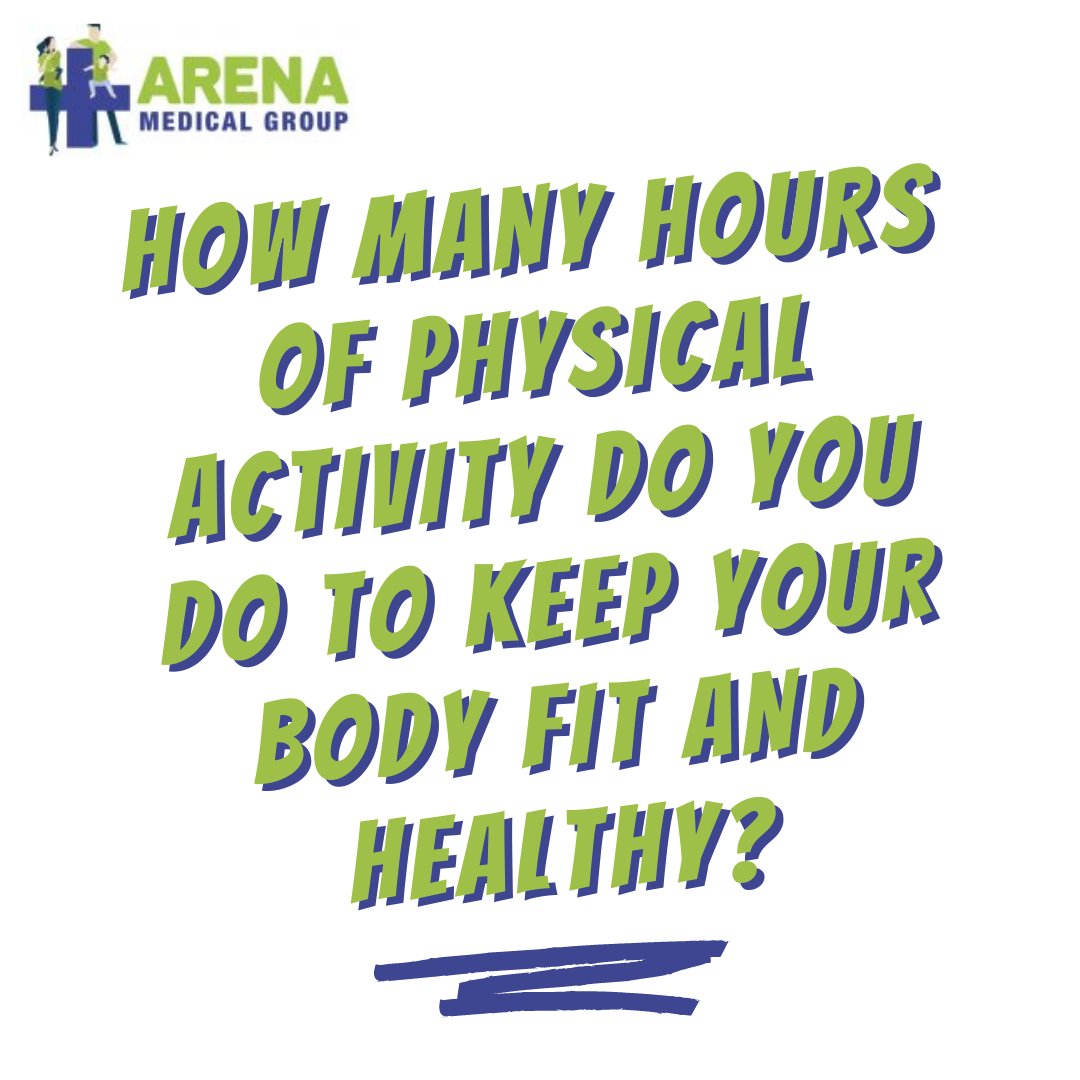 JoeArena13's tweet image. Trivia  - How many hours of physical activity do you do to keep your body fit and healthy?
#trivia #quiz #commentanswers #healthyquiz #contest #medicalquiz