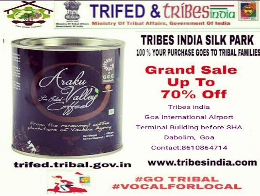 tribesindiagoa's tweet photo. Vandhan natural from Tribes India #coffee
#araku #GoTribalWithTribesIndia
#vocalforlocalindia as your 100% purchase goes to tribal family #livelihoodwithsecurity #atmanirbharbharat #madeinindia #Goa
#GoaInternationalAirport
#tribesindia
https://t.co/bqM4gP2sdE https://t.co/lzKmHAoutC