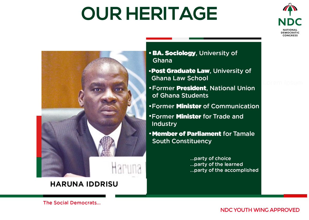 georgeoaddo's tweet photo. The National Democratic Congress (NDC) is blessed to have capable individuals who have excelled in both public and private practice. Tonight we celebrate more of these exceptional individuals in our Heritage Series. #wearesocialdemocrats https://t.co/hJ0bafeeg3