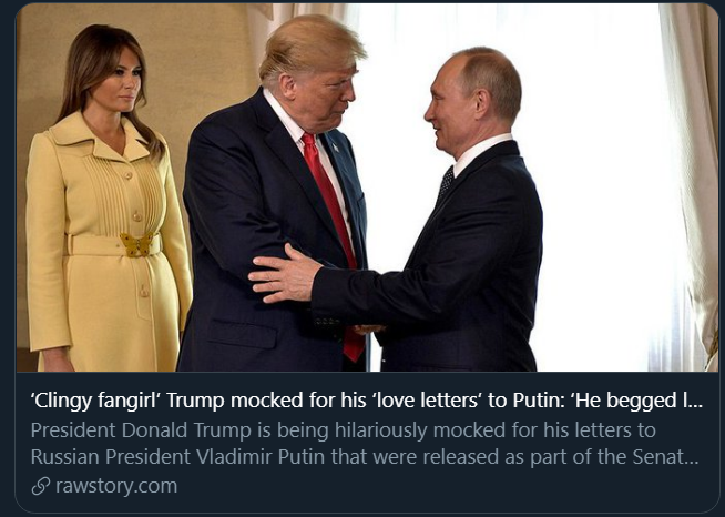Durrell62's tweet photo. @FLOTUS We might as well have putin himself in office #Resistance #USPS #BidenHarris #Press #Antifa #BLM #Protests #PutinsGOP #ArrestDeJoy #DictatorTrump #FascistMitch #NaziBarr #MSNBC #LincolnLeaks #MeidasTouch https://t.co/sRvjMt38qt