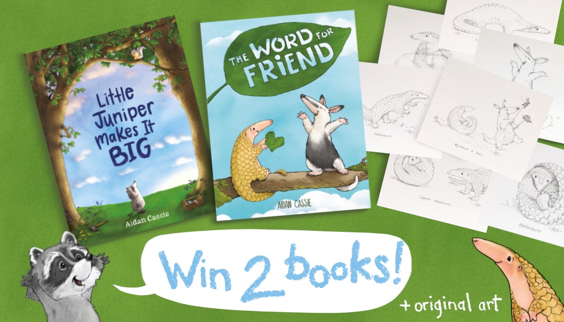 aidan_drawin's tweet photo. It's #NationalWildlifeDay
Love pangolins? Woodland critters?

I’m celebrating with a #GIVEAWAY 
✨WIN 2 signed books &amp; an original artwork!✨

+ 6⃣ others will #WIN a sketch from The Word For Friend
 
RT &amp; F to enter
🇺🇸&amp;🇨🇦
draw Sept 7, noon EST

#kidlitart #kidlit #BookGiveaway https://t.co/jRYz7sPEK9