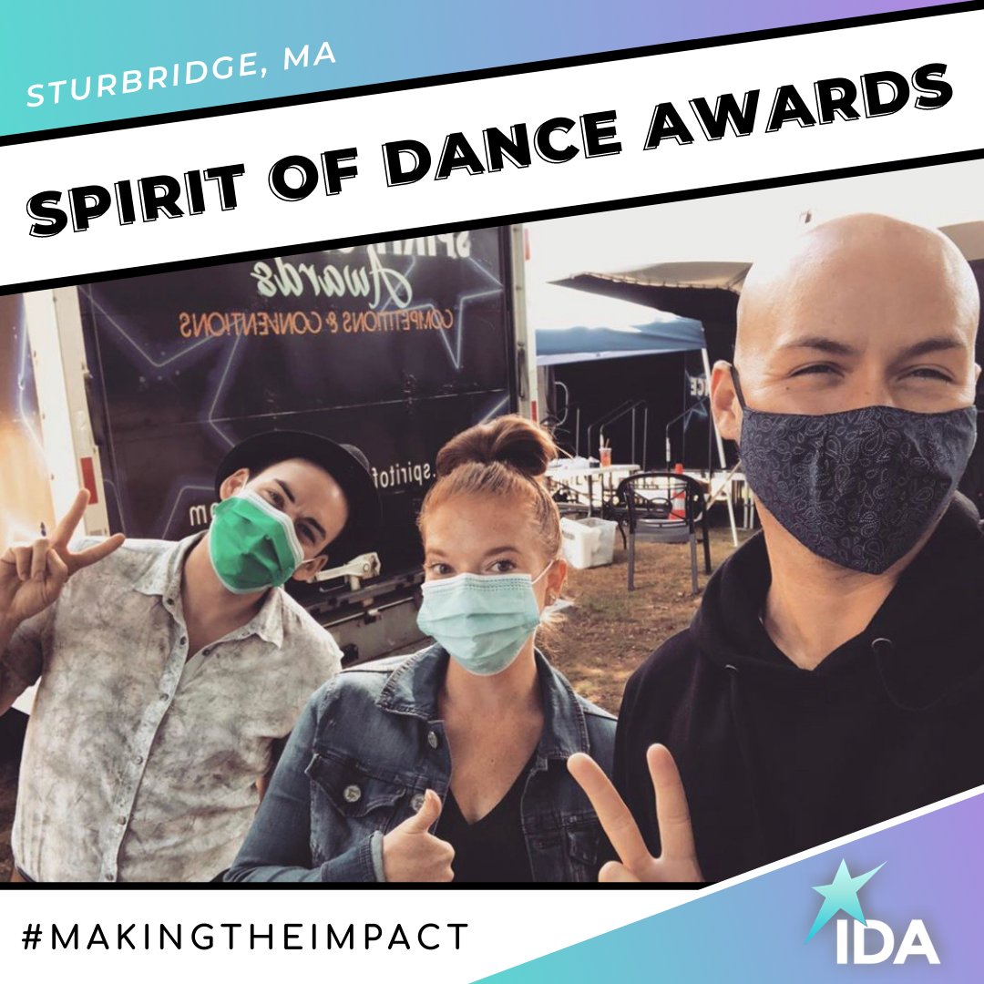 IDAadjudicators's tweet photo. It feels SO good to be back doing what we love at live in-person competitions! Check out our full panel of IDA Judges Steven, Lesley and Eddie from last weekend's outdoor competition event with Spirit of Dance Awards! ❤️ #MakingTheImpact https://t.co/AVmB1gKiPx