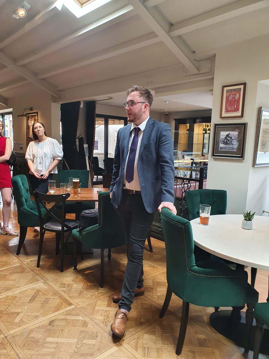MissEmily_B's tweet photo. First event post lockdown and what a fine event it was. Privileged to have been to the soft launch of @PhavourLtd app @_ImpeccablePig_. Pure and simple genius way of hooking students up with employers. #TalkingUpTeesValley @DavidDixon1 @rowey_redcar @TindlesLLP @UKSE_official https://t.co/gP2cdiC0RW