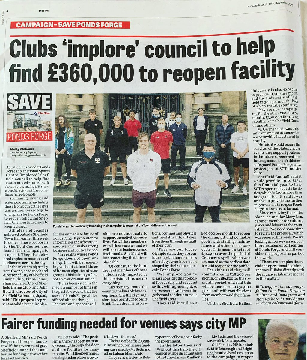 Support Sheffield Sport & Leisure tweet media