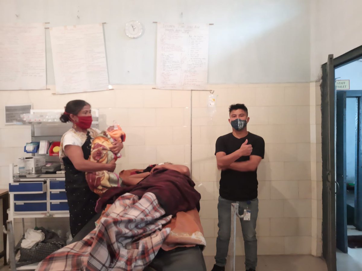 meghalayahealth's tweet photo. Thynroit HWC #EastKhasiHills conducted another Institutional Delivery today, a baby weight: 3350grms delivered at 1:20pm. 
Both mother &amp; baby are healthy. #ChooseInstitutionalDelivery #GoForInstitutionalDelivery #InstitutionalDelivery #SafeDelivery @MoHFW_INDIA @USAID_NISHTHA https://t.co/Gp8sWeIvsG