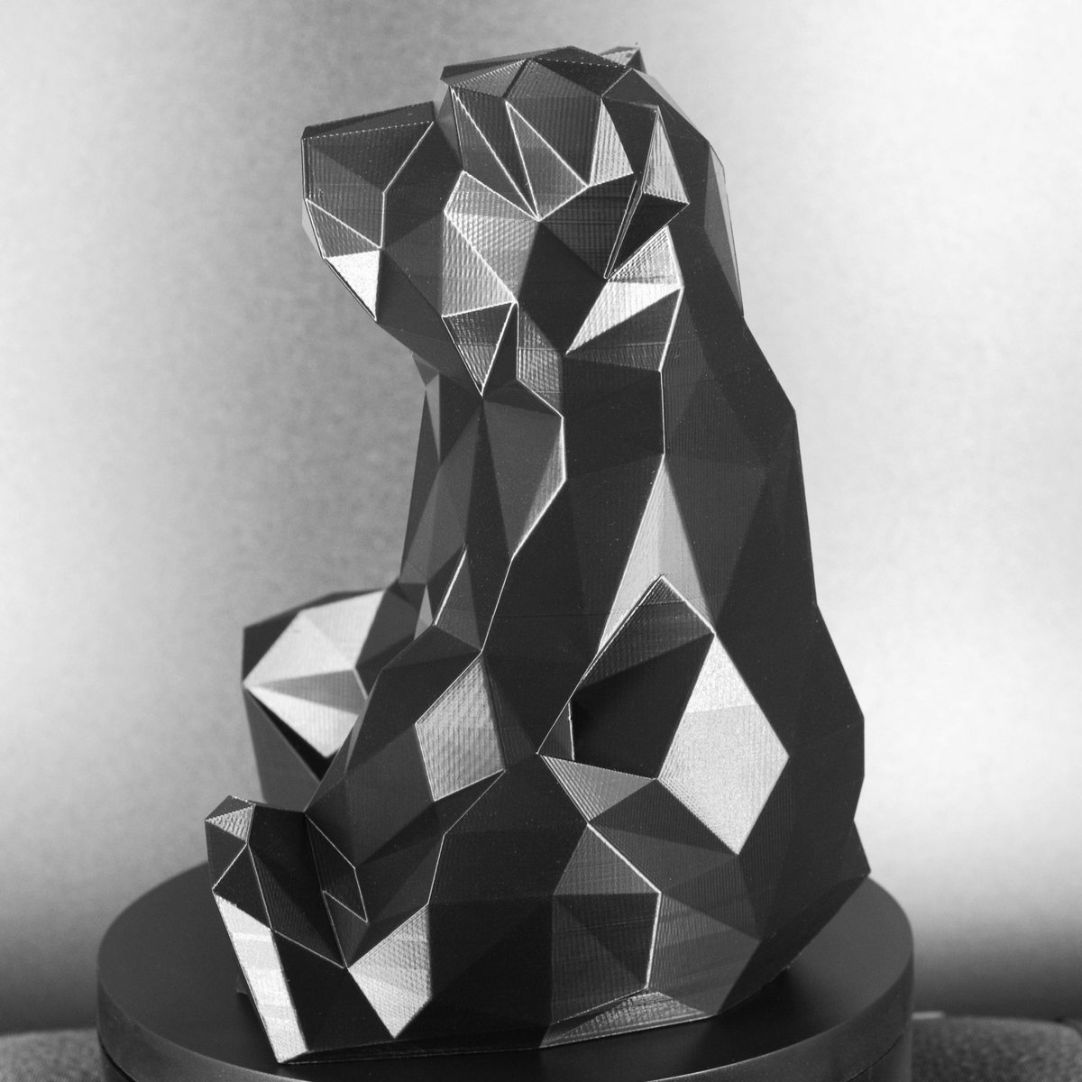 3Printciple's tweet photo. Sitting Bear Buddy #3dprinting #3dprinter #3dprinted #3dprint #3dp #3dprintedmodels #3dprintingindustry  #ender3 #crealityender3 #creality3d #creality3dprinter #3dprintciple #3dprintinglife #bear #teddybear #bears #bearmodel #bearlove #lowpoly #lowpolyart #lowpoly3d #lowpolygon https://t.co/LFMyP4caWr