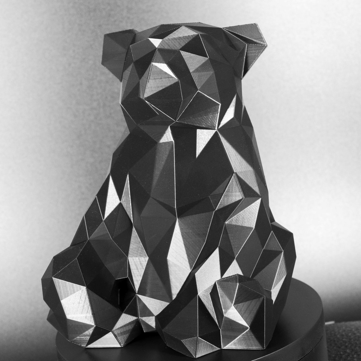 3Printciple's tweet photo. Sitting Bear Buddy #3dprinting #3dprinter #3dprinted #3dprint #3dp #3dprintedmodels #3dprintingindustry  #ender3 #crealityender3 #creality3d #creality3dprinter #3dprintciple #3dprintinglife #bear #teddybear #bears #bearmodel #bearlove #lowpoly #lowpolyart #lowpoly3d #lowpolygon https://t.co/LFMyP4caWr
