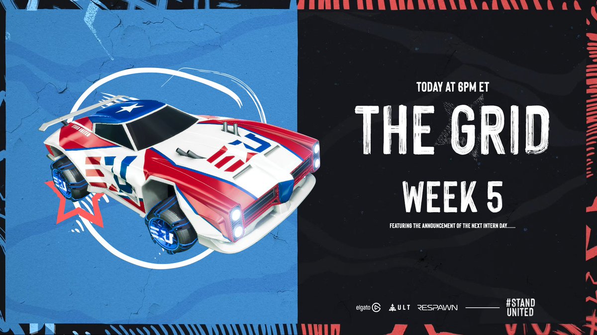 eUnited's tweet photo. Direct from management:
The #eUIntern's next day to control the account will be announced tonight during our broadcast of #TheGrid.
Live on the eUnited Twitch channel at 6ET! https://t.co/OYufdpjYxB