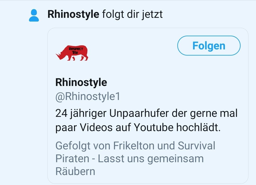 Se_Ma52's tweet photo. @Rhinostyle1 vielen Dank für dein Follow 😃
Du bist mein 100. Follower🥳🥰 https://t.co/tZ9GUwBE7D