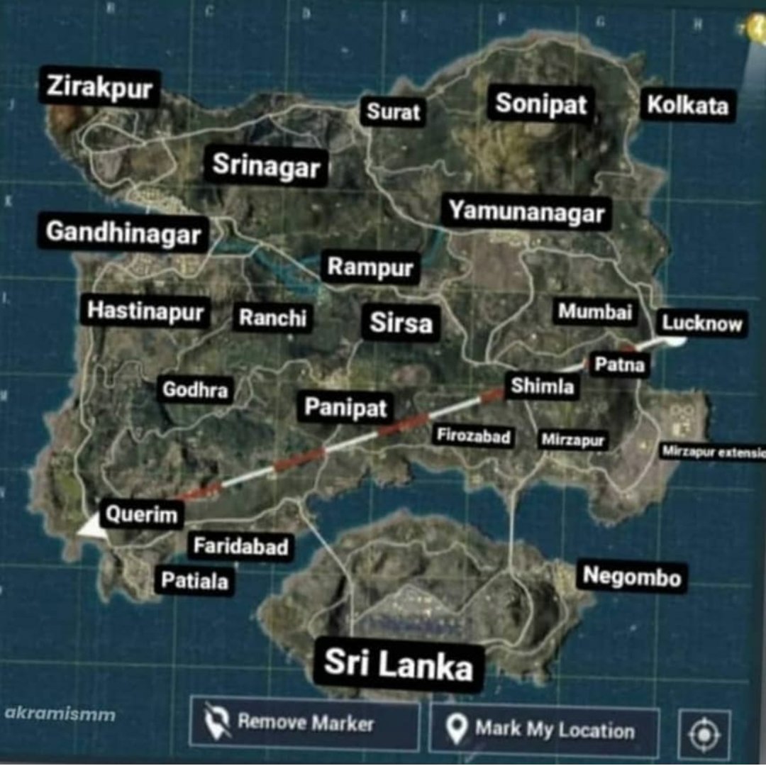 Leaked !!!
Leaked leaked !!!!!!! 

#FAU-G Mobile New Werengle Map leaked !!!!!

😱😱😱😱😱😱😱😱😱
Looks so cool..

Great layout 
#AatmaNirbharBharat 
#FAUG #AkshayKumar