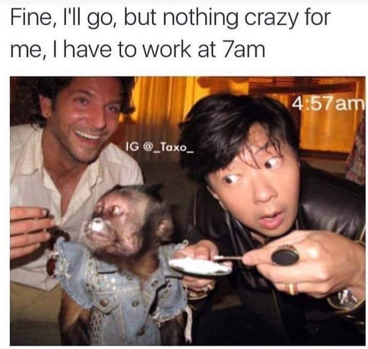 britandrick's tweet photo. Happy Friday bitches 😘 lets hope I can convince myself to stay in bed tonight so I don’t look like this in 15 hours https://t.co/icjYwqc4Ku