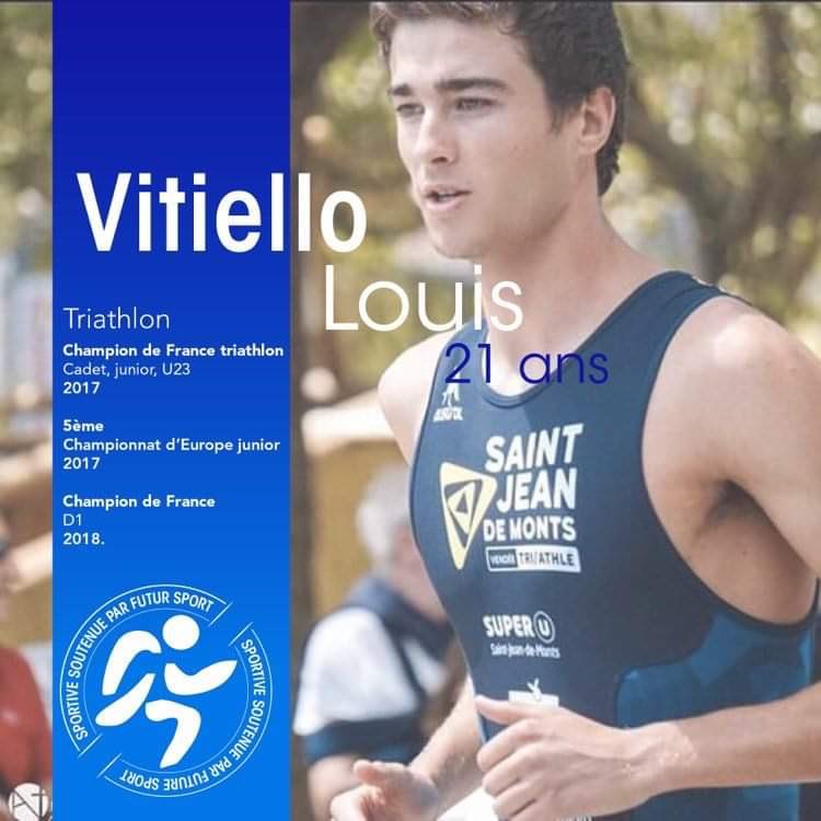 Futur_Sport's tweet photo. 📣Nouveau sportif conventionné📣

Nous accueillons Louis, jeune #triathlète plein d'avenir !

Âgé de 21 ans, il a été #ChampionDeFrance cadet et junior en 2017, puis champion de France D1 l'année suivante. Il compte une 5eme place aux championnats d'Europe juniors de 2017 !👏 https://t.co/jP239AkBSc