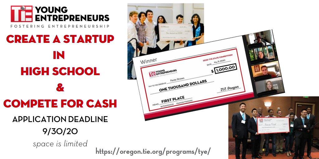 The application is now open for TiE Young Entrepreneurs (TYE). Put your ideas into action and start your own #startup while still in high school! #invention #innovate #designthinking #Entrepreneurship 
Apply now: forms.gle/ivGLGudmovSU4u…