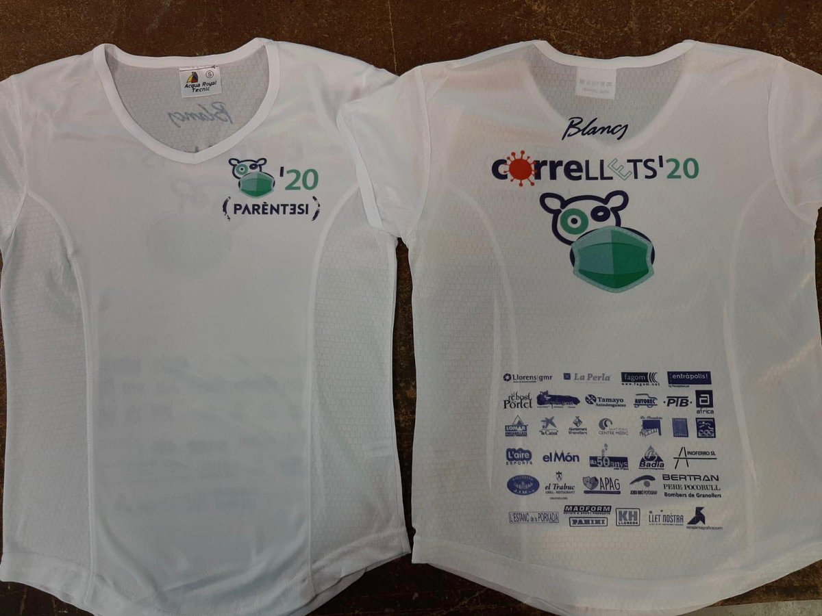 correllets's tweet photo. A partir d'aquest divendres ja es poden recollir les samarretes solidàries amb l'Hospital de Granollers a la botiga Oller Decoració (carrer Sant Jaume) #correllets #parentesi https://t.co/j0qXWhjZgd
