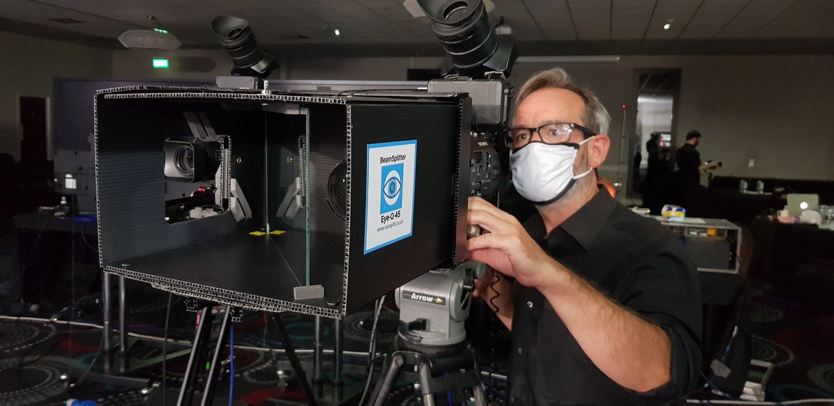 EyeQ45's tweet photo. Paul Goddard from The Screen Business test driving his new EyeQ45. https://t.co/LYFOQ9fzN3
#eyeq45,#eyedirect,#interretron #downthelens,#covidinterviewdevice,#Cameramen, #camerawomen https://t.co/4JyrAkCOpi