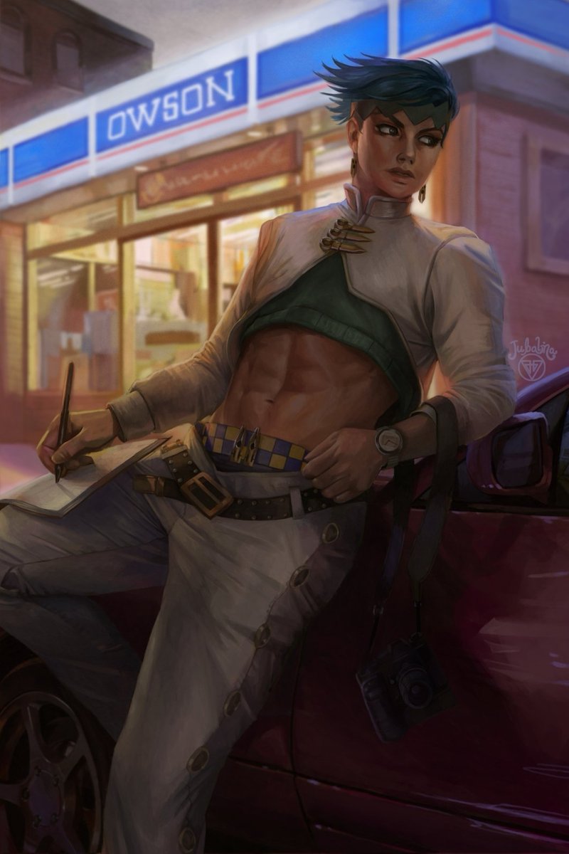 Jubalina_Art's tweet photo. I think it's safe to say I have officially added 'painting men' to my resume now 👀 Pls enjoy my boy, Rohan 💖
#JJBA #JoJosBizarreAdventure #Rohan https://t.co/bcUnRyxqlr
