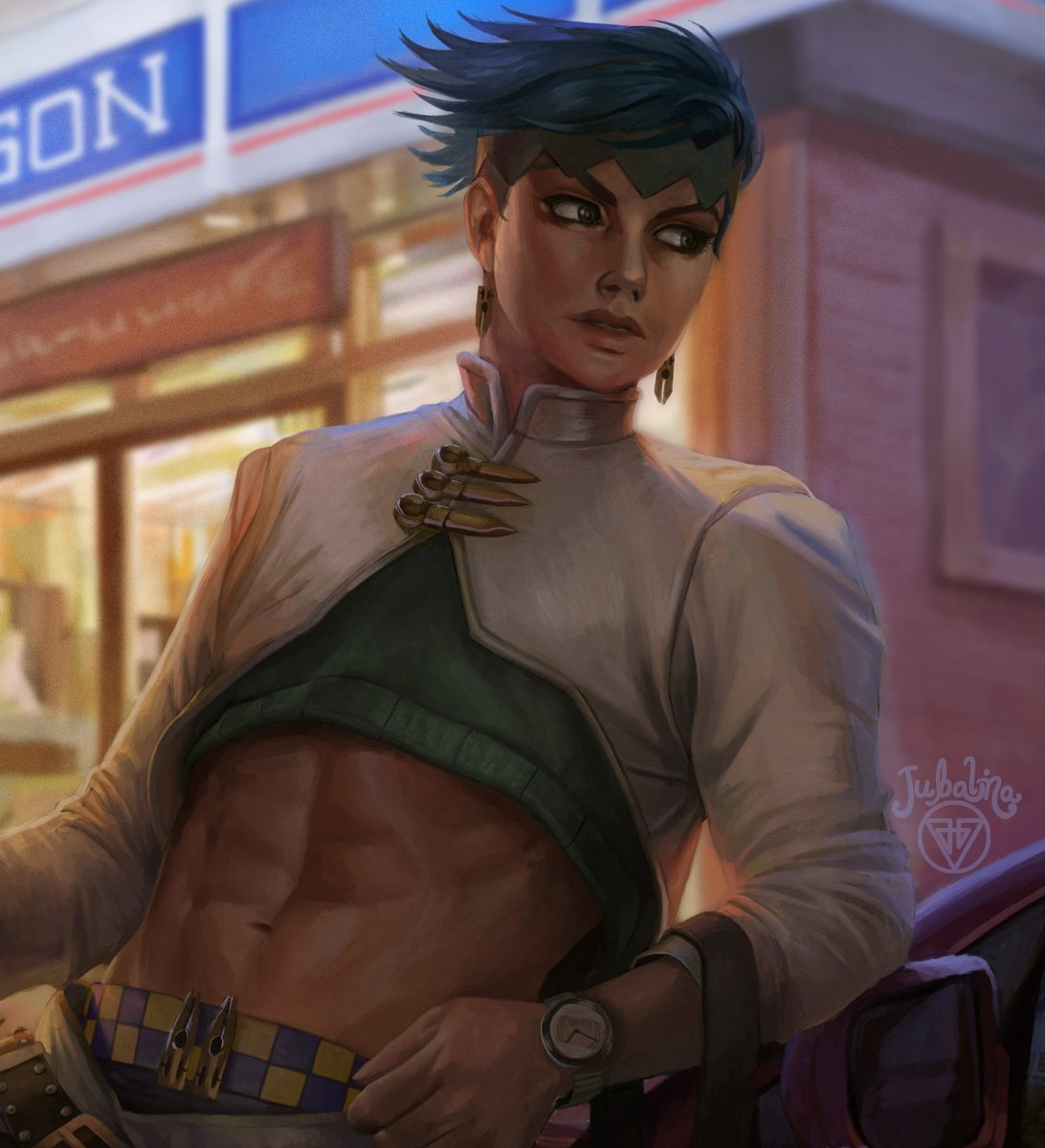 Jubalina_Art's tweet photo. I think it's safe to say I have officially added 'painting men' to my resume now 👀 Pls enjoy my boy, Rohan 💖
#JJBA #JoJosBizarreAdventure #Rohan https://t.co/bcUnRyxqlr