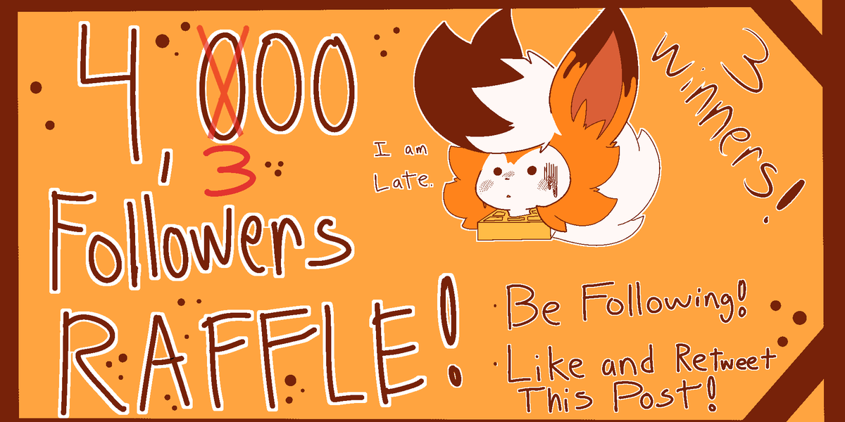 RAFFLE TIME FOR 4K 😎
⭐Like and Retweet this post

🍞 Make sure to be following.

💎Three winners. (Full body color, waist up grayscale, black white sketch)
->Winners announced in a week or so
Thank you everyone for the support through 2020! Stay safe out there and good luck!!