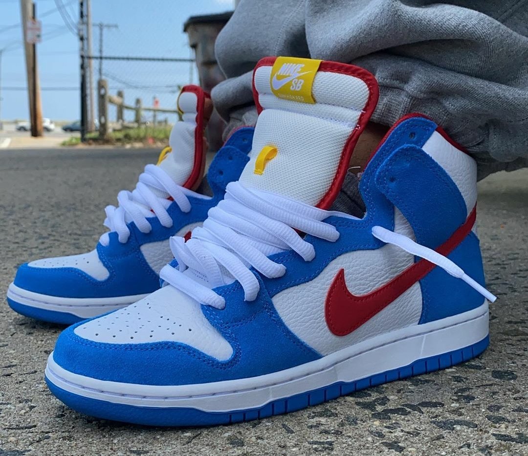 Nike SB Dunk High 'Doraemon 