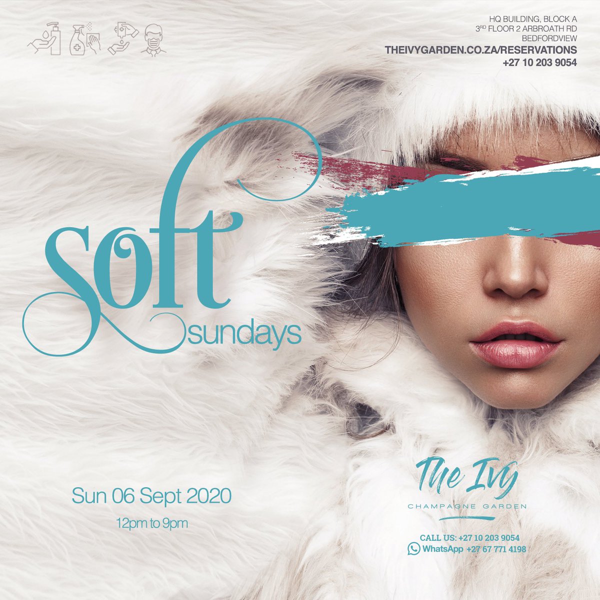 djbhavs's tweet photo. Sunday is about to be so saucy 🚀 #SoftSundays 

Tables are limited, Book to secure a place. 

www.theivygardens/reservations https://t.co/E9IZiHp007