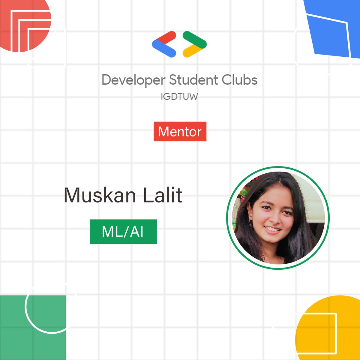 GDG_IGDTUW's tweet photo. Congratulations!🥂 https://t.co/XOoDQvAikJ