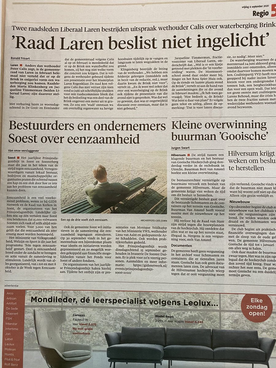 15000 Soesters( wel eens) eenzaam! Wat kunnen we hieraan doen met elkaar ? Op oa 15 september en 30 september staat eenzaamheidsbestrijding centraal tijdens twee bijeenkomsten!#Gidsnetwerk#FondsvoorSoest