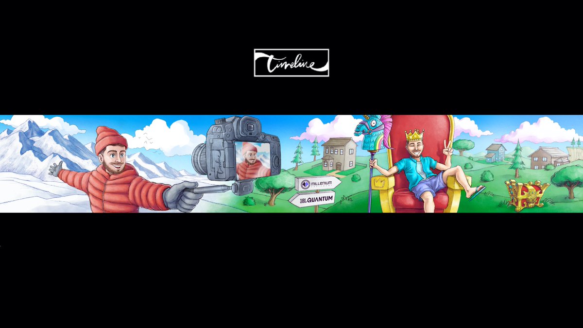 LeRoyaliste9's tweet image. C'est la rentrée ! De retour rapidement en vidéo. En attendant un énorme merci à l'équipe @TimelineStudio_ pour ce magnifique dessin de couverture YouTube ! 😍